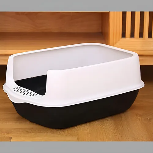 Arenero Para Gato Caja De Arena Con Tapa Y Puerta Abatible