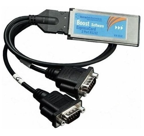 Vx 012 2 Port Multiport Serial Adapter Expresscard 2