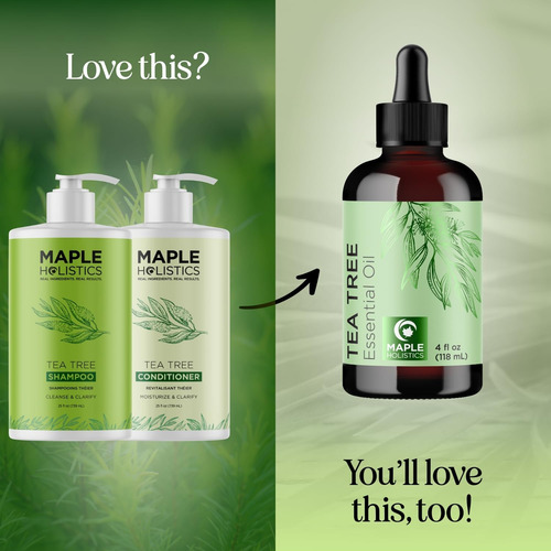 Conjunto De Shampoo E Condicionador Tea Tree - Shampoo E Con