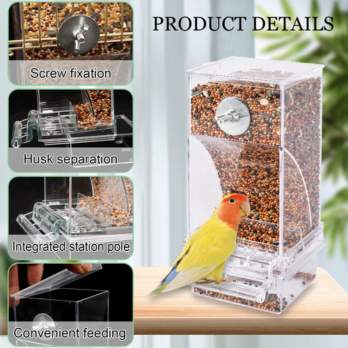 Comedero Automático Para Pájaros, Comedero Para Pájaros Que
