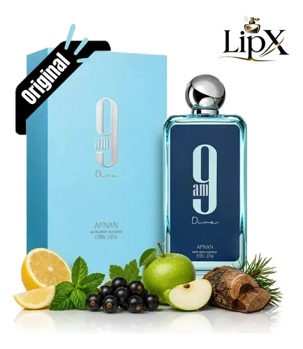 Perfume Arabe 9am Dive Afnan Edp 100ml Original