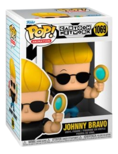 Figura De Acción Cartoon Network Johnny Bravo De Funko Pop! 