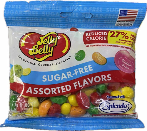 Dulces Americanos Importados Jelly Belly® No Sugar Promoción