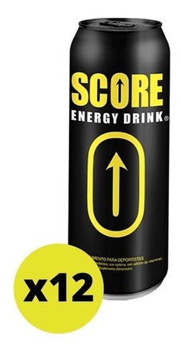 Bebida Energética Score Gorilla, 500ml - 12 Unidades