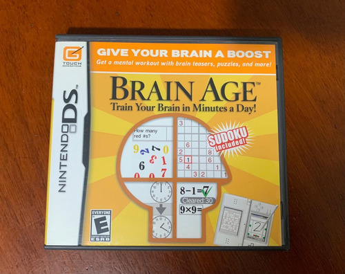 Brain Age Nintendo Ds (Usado)