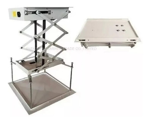 Soporte Base Para Proyector Motorizado Control Remoto 70cm