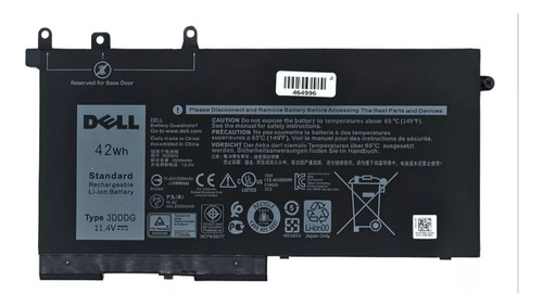 Bateria Dell Latitude 3dddg 11.4v 42wh Original