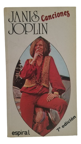 Janis Joplin Letras De Canciones Ingles Español Espiral (Usado)