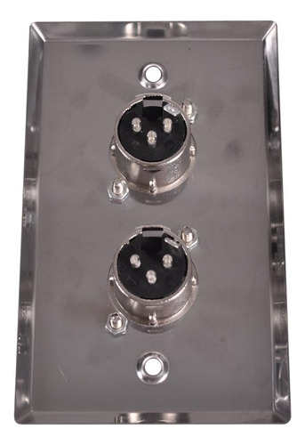 Audio Sísmico Sa-plate40 Placa De Pared De Acero Inoxidable