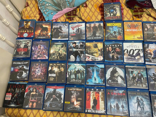 Coleção Filmes Blu-ray 53 Filmes Selecionados Com Capas
