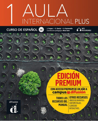 Aula Internacional Plus 1. Premium Libro Del Alumno, De Corpas, Jaime. Editorial Difusion Centro De Investigacion Y Publicaciones D, Tapa Blanda En Español