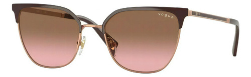 Óculos De Sol Feminino Vogue Vo4248-s 517014 53 Cor Bordô Cor da armação Bordô Cor da haste Bordô Cor da lente Rosa Desenho Gatinho