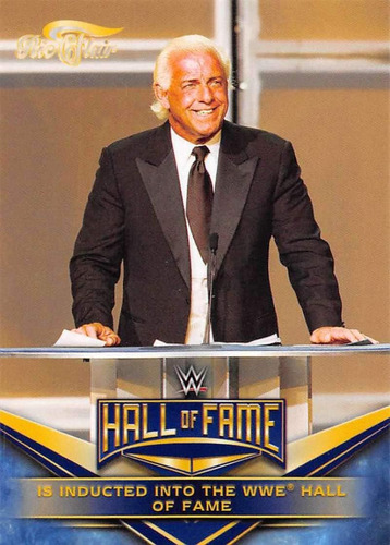 2018 Topps Heritage Tributo Al Salón De La Fama De Wwe Ric F