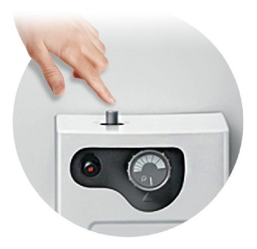 Imagen 3 de 4 de Termotanque multigas Longvie Convencional T3050PF blanco 50L
