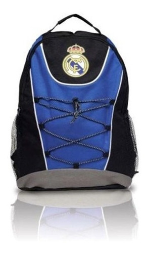Mochila Infantil Bungee Com Elástico Real Madrid Oficial
