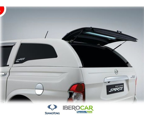 Imagen 2 de 7 de Cúpula Negra Original Ssangyong New Actyon Sport 2012-2019