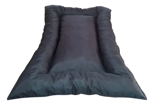Pack 2 Colchonetas Colchon Cama 1 M X 70 Cm Gris Topo Liso