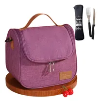 Comprar Bolsa Lancheira Térmica Marmita C Alça Infantil Adulto Cores