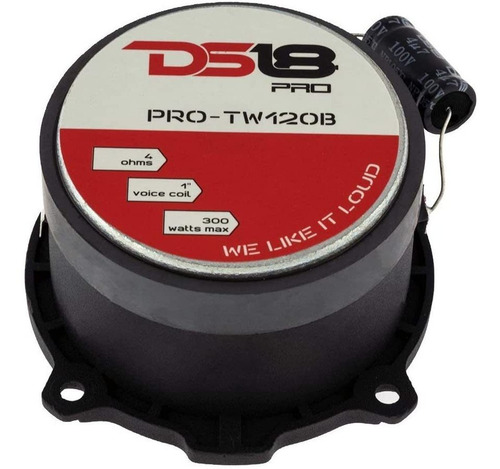 Super Tweeter Ds18, Pro-tw120b - 1 , Marco De Aluminio