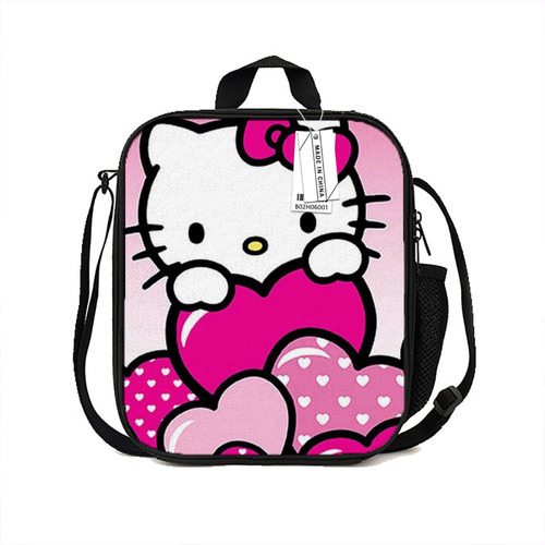 Lonchera Portátil Hellokitty, Bonita Lonchera De Hello Kitty