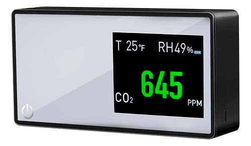 Monitor De Calidad Del Aire, 3 En 1 Multifuncional Carbon D