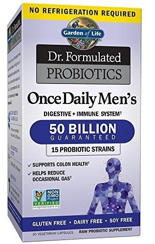 Probióticos Para Hombres Y Adultos - Jardín De La Vida Dr.
