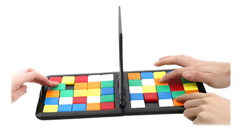 Juego Mesa Niños Puzzle Race Cube 3d Magic Block Game Rubik