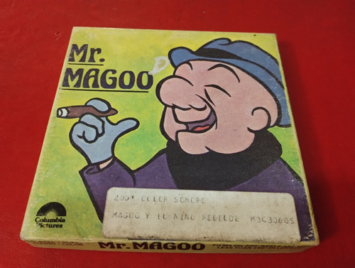 Pelicula Super 8 Dibujo Animado Mr. Magoo