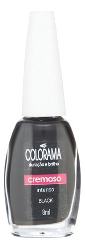 Esmalte colorido Maybelline Colorama 8mL de 1 unidade cor preto