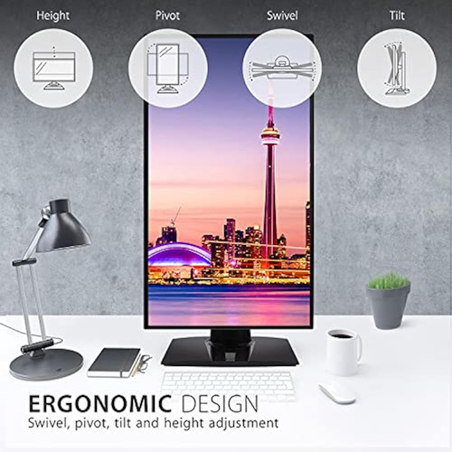 Monitor Viewsonic Vp2768a-4k 27 Ips 4k, Color Preciso Y Erg