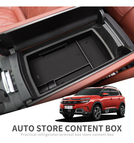 Organizador Central Del Coche De La Caja Del Apoyabrazos Del