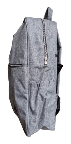Mochila Urbana Escolar Porta Notebook Cierre Metal Deportiva