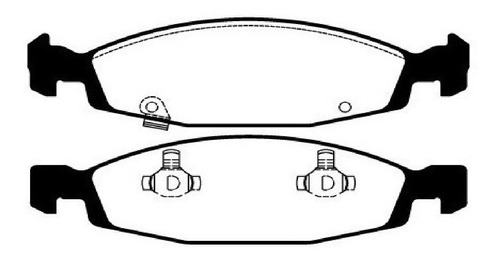 Juego Pastillas De Freno Delanteras Litton Grand Cherokee