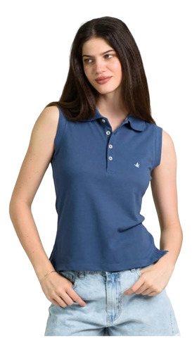 Musculosa Mujer Brooksfield Algodón Pique Premium Bm2000