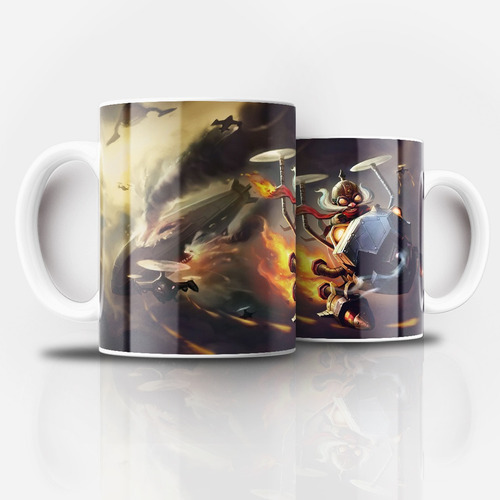 Tazón Taza Personalizada Corki League Of Legends (skins)