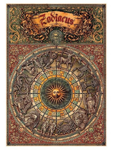 Rompecabezas Signos Del Zodiaco Constelaciones 1000 Pz Educa