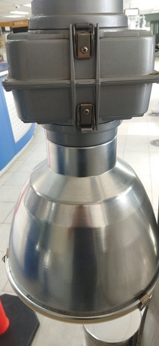 Lámpara Campana Aluminio 16 Metal Halide 400w 220v Completa