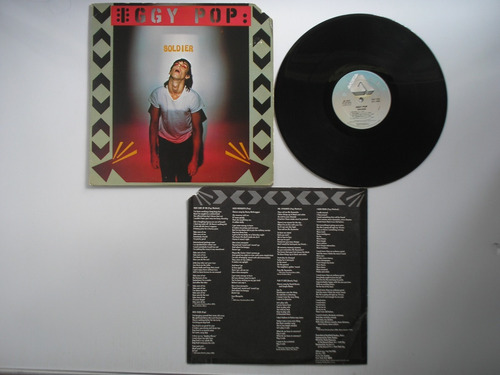 Lp Vinilo Iggy Pop Soldier Printed Usa 1980