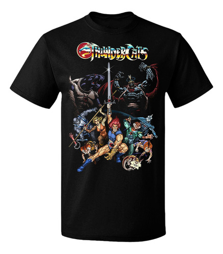Playera Camiseta Retro Los Thundercats Felinos Caricatura Lo