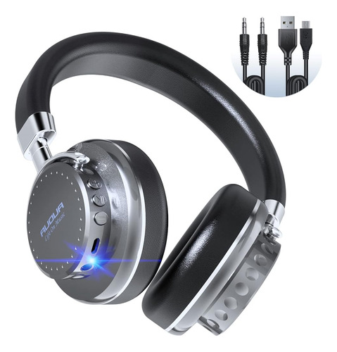 Auoua Life On Music Auriculares Inalámbricos Bluetooth Con M