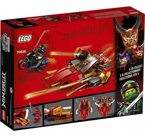 Lego Ninjago Katana V11 70638 Kit De Construcción (257 Pieza