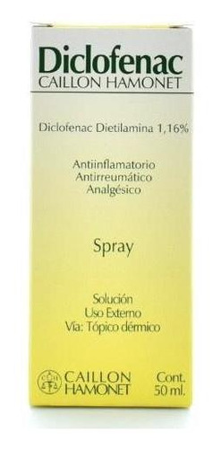 Diclofenac Caillon & Hamonet Spray 50ml