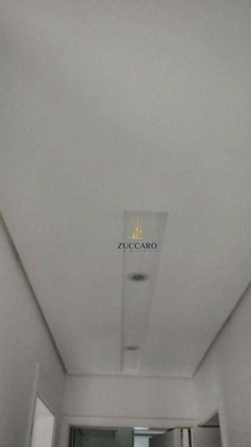 Estuda Permuta Em Casa - Apartamento Com 3 Dormitórios À Venda, 54 M² Por R$ 285.000 - Ponte Grande - Guarulhos/sp - Ap16052