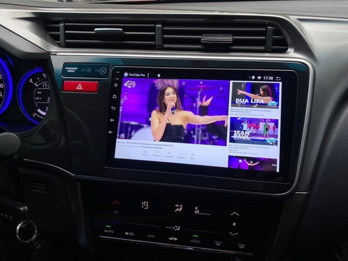 Central Multimidia 9' Honda City Android + Carplay