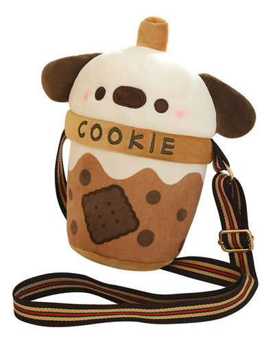 Bolsa Tiracolo Em Formato De Boneca De Cachorro Fofa, 25 Cm