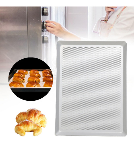 Bandeja Para Hornear Antiadherente, Bandeja Para 35cmx25cm