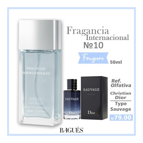 Sauvage Perfume Bagues Fragancia Internacional 