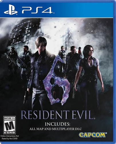 Imagen 1 de 7 de Resident Evil 6 Hd Remastered Ps4 Juego Fisico Nuevo Sellado
