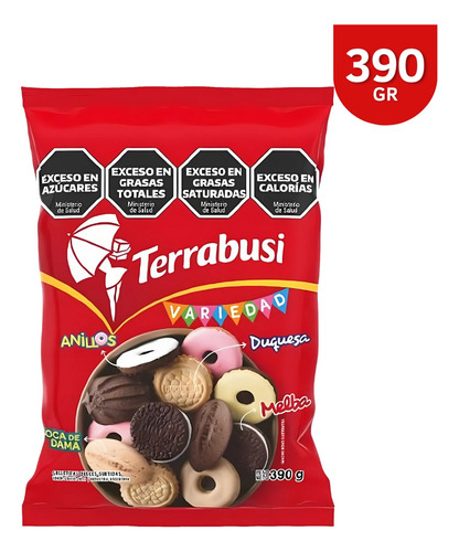 Combo Galletitas Terrabusi Surtidas Dulces Y Anillos Pack