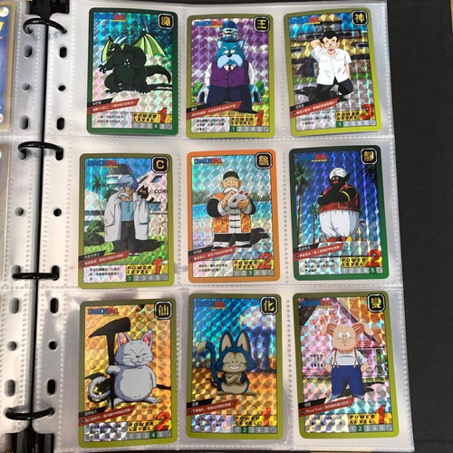 18 Cartas De Dragon Ball Goku Niño Foil Japonesas Cardass
